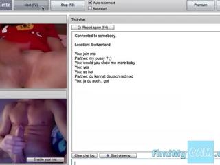Swiss Girl On Chatroulette