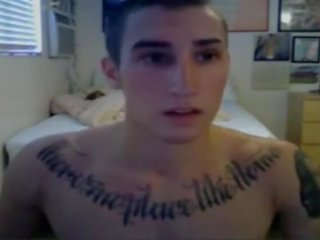 Pretty Tattooed Hunk- Part2 on GayBoysCam.com