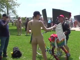 2014 Toronto Wnbr - Interviews Of Naked Painted Women & Men