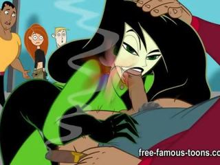 Kim Possible and Shego parody sex