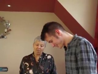 Old lady Savana fucked by student Sam Bourne