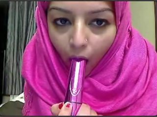 Muslim gadis seksi kamera web mengobrol