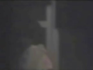 Hidden cam outside window japanese girl masturbates