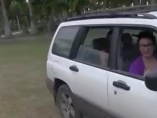 Shocking Babes Sucking Dick In Car