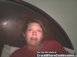 Fat Pussied Crack Whore Sucks My Dick