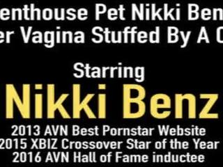 Penthouse membelai nikki benz memiliki dia vagina diisi oleh sebuah cock&excl;