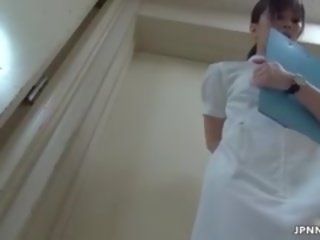 Sexy Asian Nurse Goes Crazy