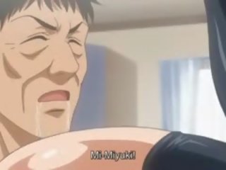 Pervert anime beib koos piimjas tiss