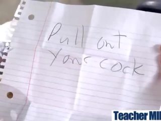 Hard Sex Tape In Class With Slut Bigtits Teacher video-03