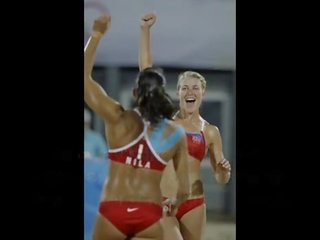 Beijing 2008 ชายหาด วอลเลย์บอล hotties 2