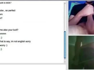 Omegle adventures 4 - firm susu and hairbrush in burungpun