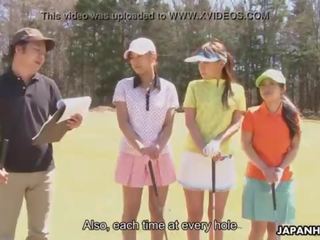 Japanhdv Golf Fan Erika Hiramatsu Nao Yuzumiya Nana Kunimi scene3 trailer