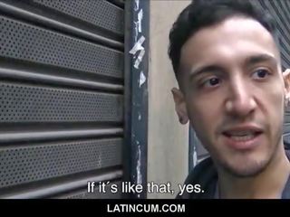 Straight Latino Paid To Fuck Gay Guy POV