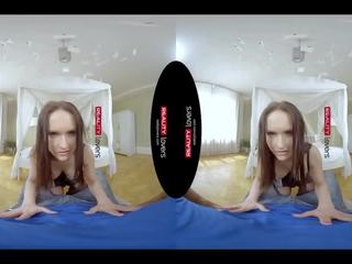 RealityLovers - Footjob and Fuck in Stockings Virtual Reality Sex