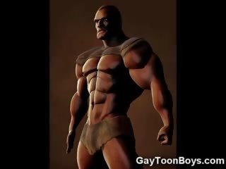 Muscle 3D Gay Fantasy!