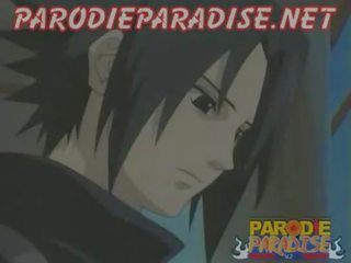 Naruto xxx 1 - Sakura Fucks Sasuke Goodbye