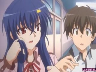 Big Titted Hentai Schoolgirl Gets Fucked And Recorded