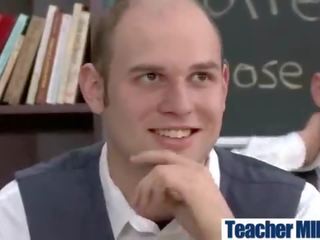 In School Busty Slut Teacher Fuck Hard Style (karlee grey) vid-12