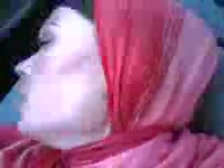 Arabo rosso turban hijab auto cazzo video