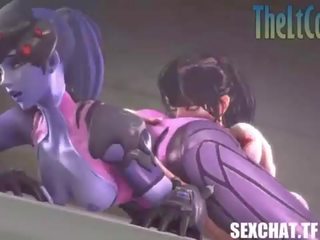 Overwatch устойчивото управление на горите на много най-добър widowmaker порно