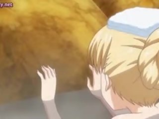 Blonde Cutie Anime Gets Pounded