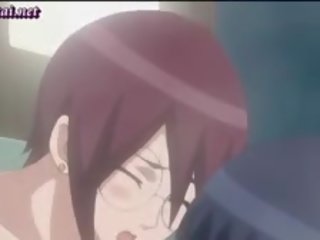 Admirable Anime Vixen Teasing Dick In Bath