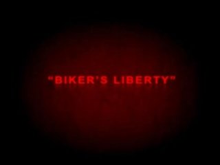 Biker\'s liberty. לא מגולח chap ג 'קוף