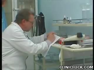 Nurse Enjoys Eating Cum