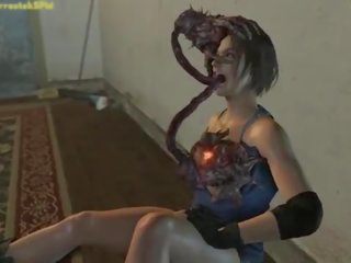 Raksasa dan grotesque creatures brutal seks / persetubuhan permainan kanak-kanak perempuan - rrostek tegar 3d animasi kompilasi