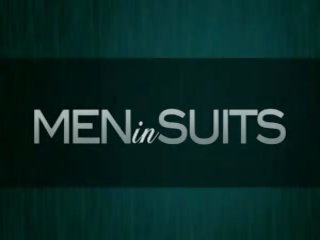 Suited per sesso! businessmen cazzo