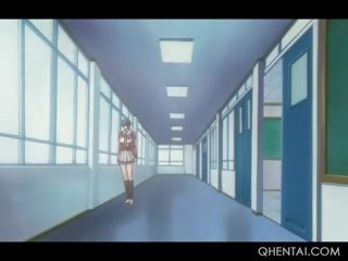 Hentai School Sex With Horny Girl Blowing Her Coeds Dick