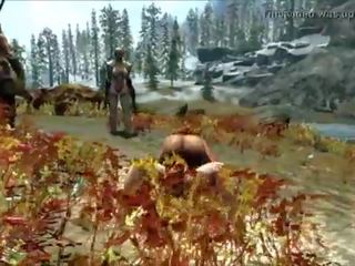 Tasha Slutty Whore SexLab Skyrim Let&#039;s Play Adventures PT 34 Tasha Enjoys flesh of her friendsX