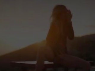 Sunset In Malibu In Art Masturbate Movie