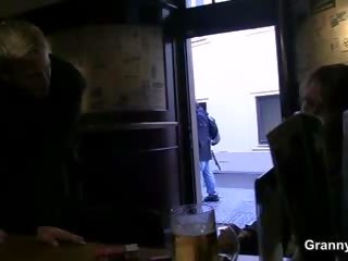 Drunken woman is picked up and fucked