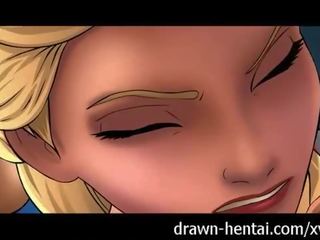 Đông lạnh hentai - elsa&#039;s mưa mơ