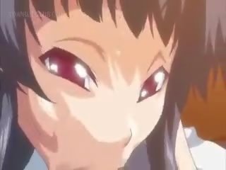 Tiener anime seks sirene in panty rijden hard piemel