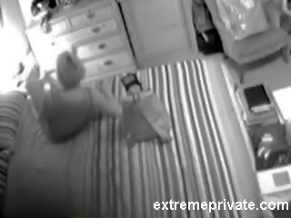 Masturbation my blonde mom on spy cam Video