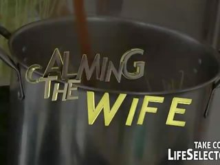 生活 selector: 業餘 妻子 得到 性交 由 一 迪克 和 一 黃瓜.